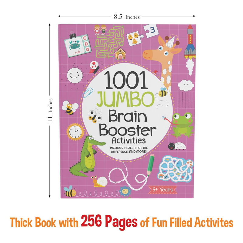 1001 Ultimate Brain Booster Activities – 5+ Years