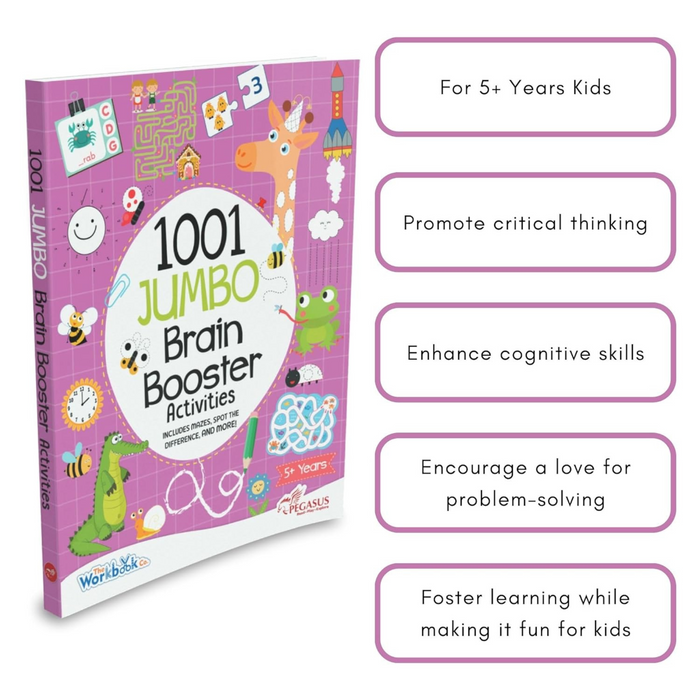 1001 Ultimate Brain Booster Activities – 5+ Years