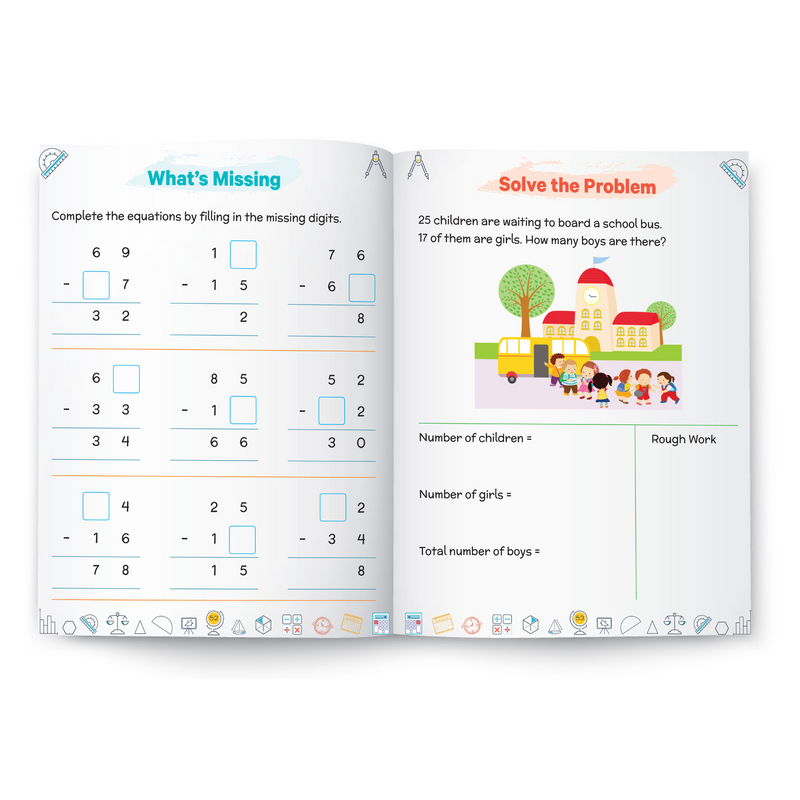 Steam Maths : Subtraction - Level 2