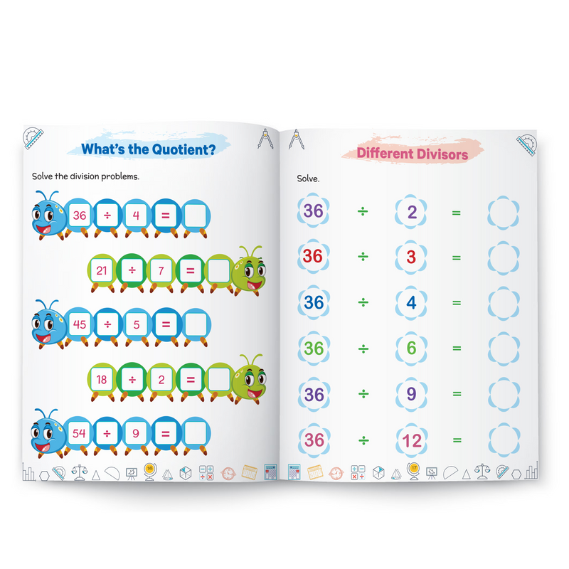 Steam Maths : Division - Level 3