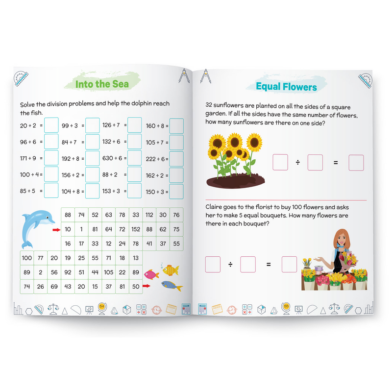 Steam Maths : Division - Level 3