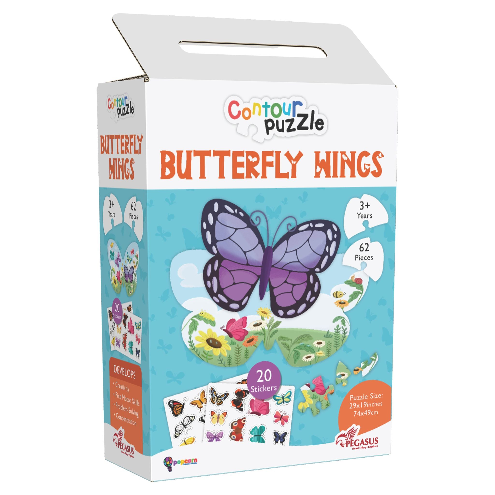 World of Butterfly- (CONTOUR PUZZLE)