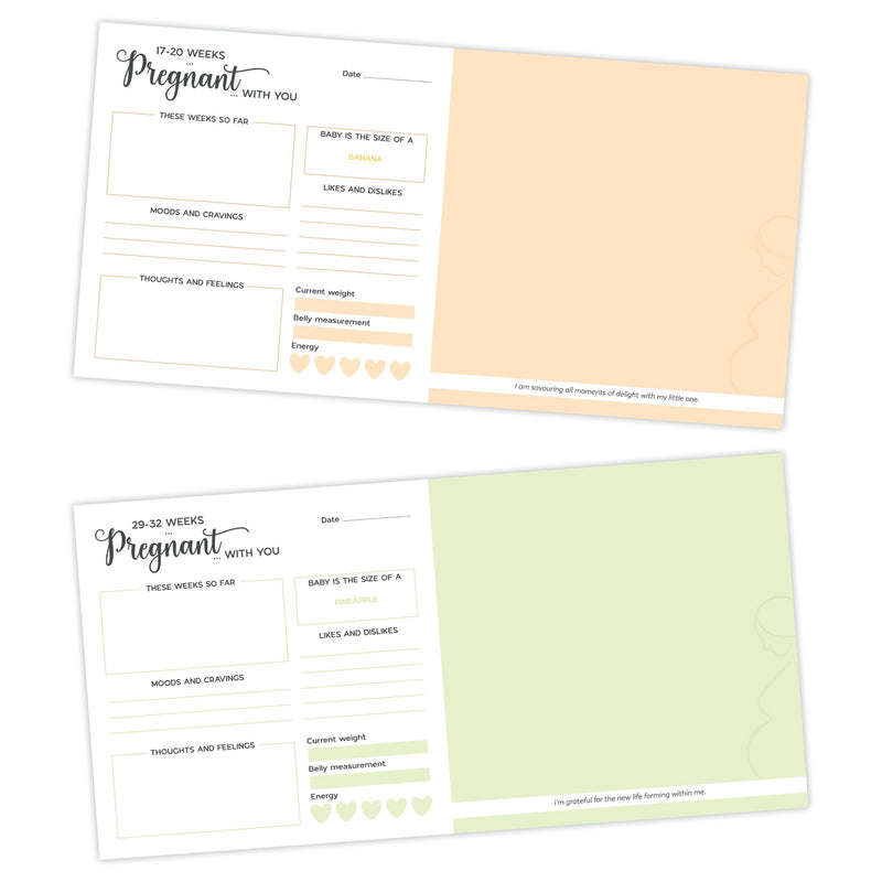 My Pregnancy Record Book beautifully packaged, ready for gifting to expecting mothers