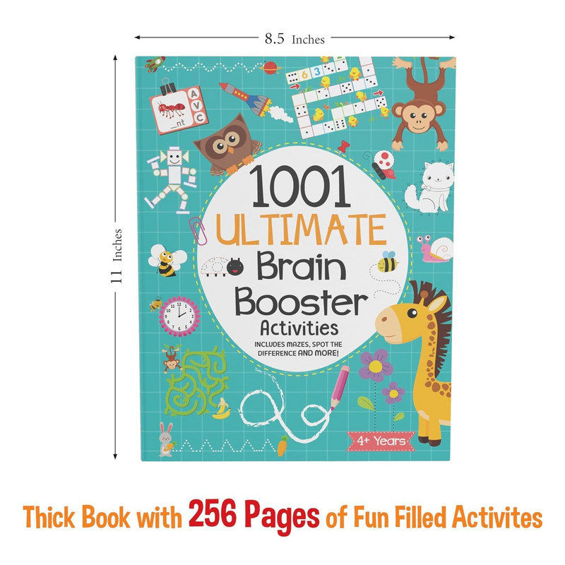 1001 Brain Booster – Combo Set of 2 Books