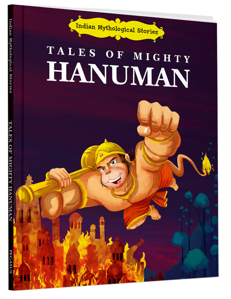 Tales of Mighty Hanuman Book for Kids | Indian Mythological Story Book | Age 2+ Years
