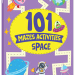 101 Mazes Activities – Space Book for Kids | Space Maze Puzzle & Activity Book | Age 3+
