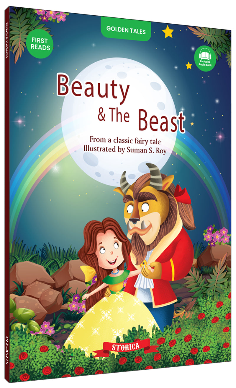 Beauty and the Beast Story Book – Early Learning Book for Kids (Age 4+ Years) |  Classic Fairy Tale Story Book for Toddler
