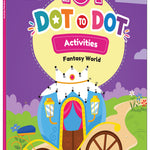 101 Dot to Dot Activities –  Fantasy World Dot-to-Dot Activity Book (Age 3+ Years) Educational Puzzle Workbook