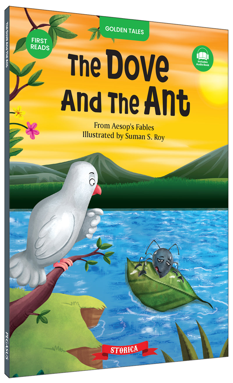 The Dove and the Ant Story Book – Early Learning Book for Kids (Age 4+ Years) |  Classic Fairy Tale Story Book for Toddler