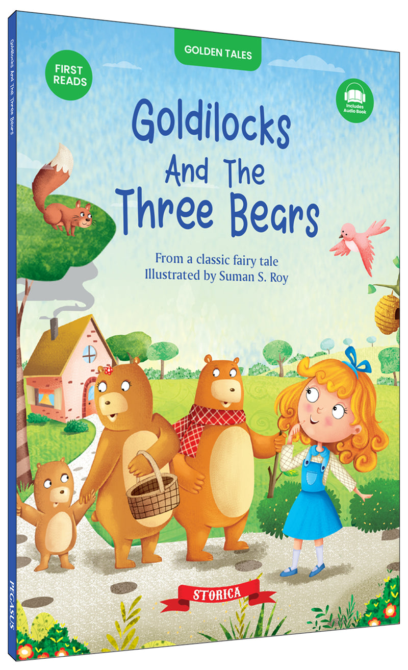 Goldilocks and the Three Bears Story Book – Early Learning Book for Kids (Age 4+ Years) |  Classic Fairy Tale Story Book for Toddler