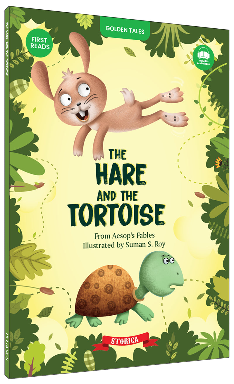 The Hare and the Tortoise Story Book – Early Learning Book for Kids (Age 4+ Years) |  Classic Fairy Tale Story Book for Toddler
