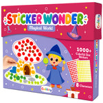 1000+ Dot Sticker Activity Kit for Kids | Sticker Wonder Magical World | Creative Craft Activity | Age 3+ Years