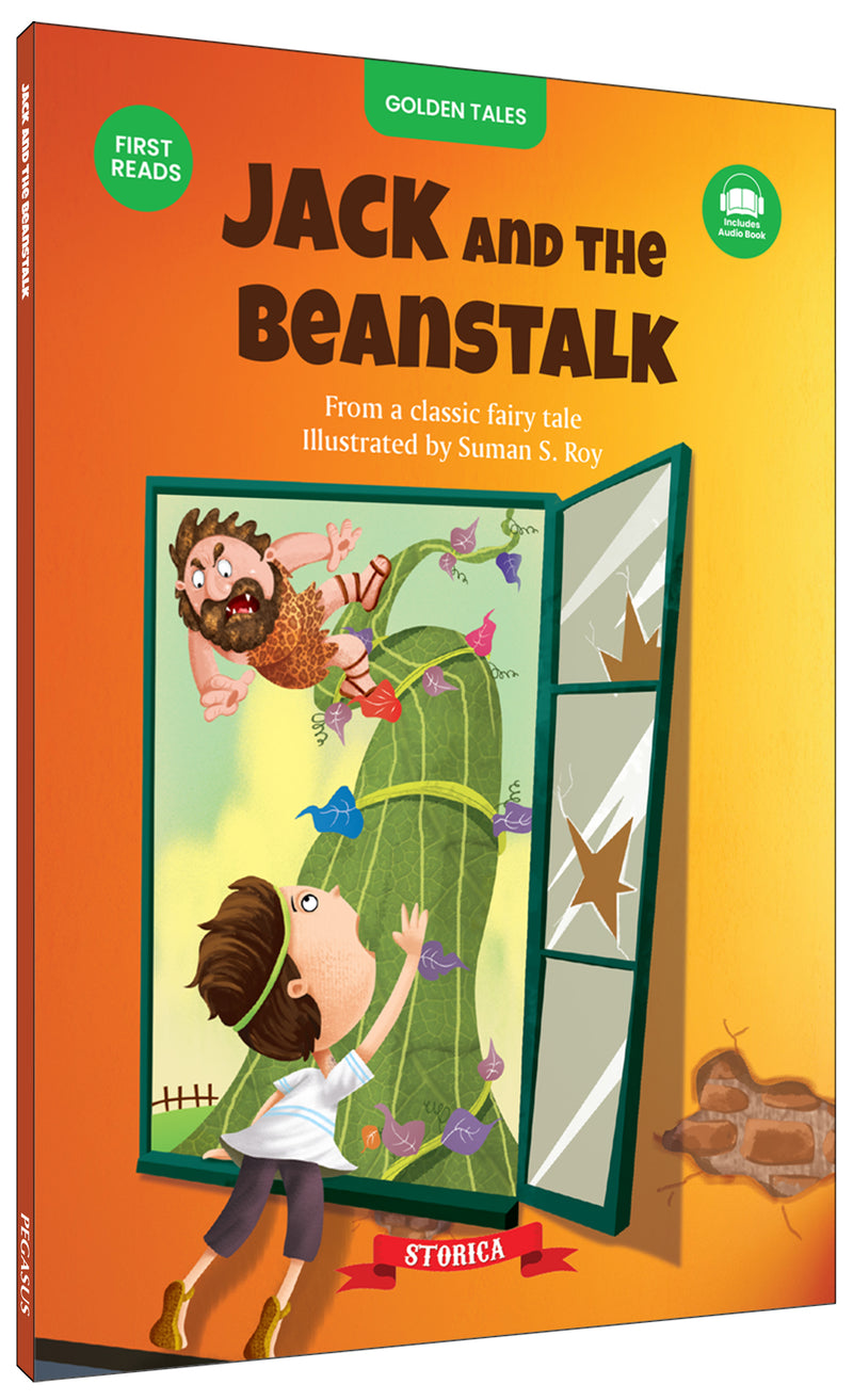 Jack and the Beanstalk Story Book – Early Learning Book for Kids (Age 4+ Years) |  Classic Fairy Tale Story Book for Toddler