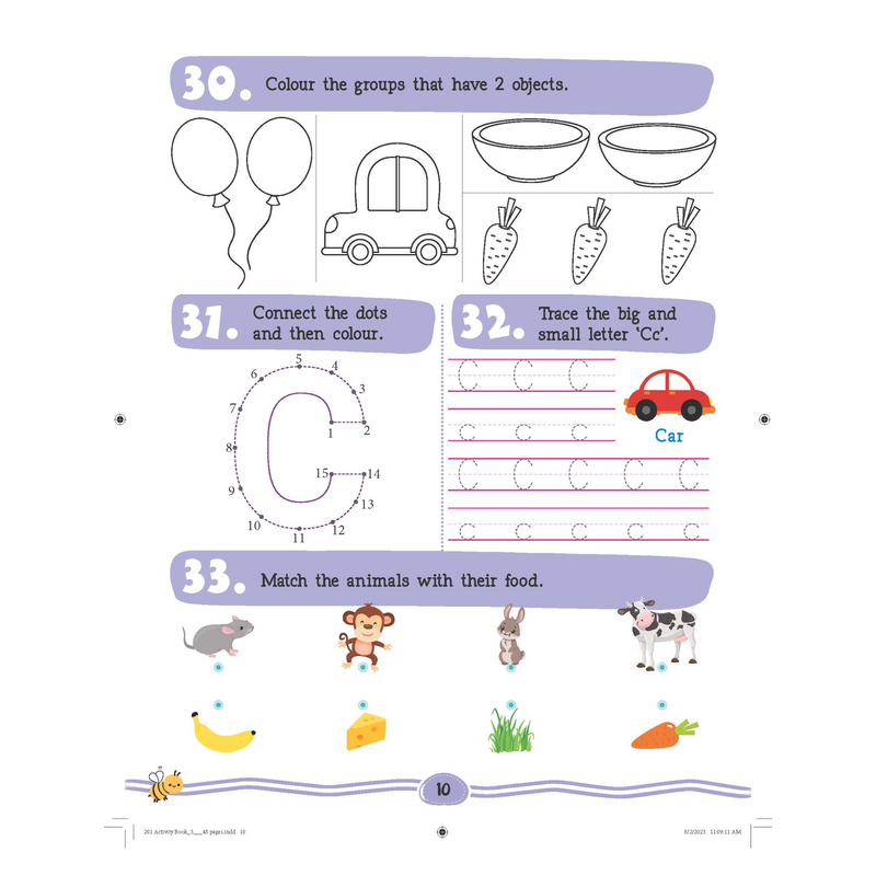 201 Ultimate Activity Book for 3+ Year Kids