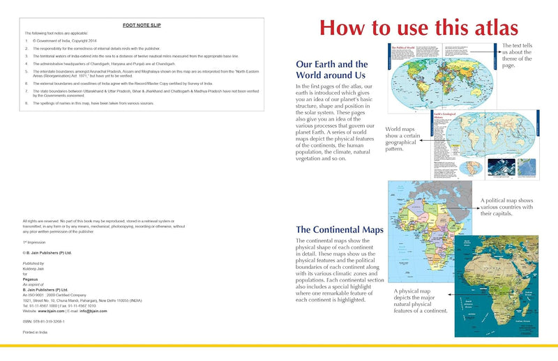 Pegasus World Atlas: A Journey Around the World
