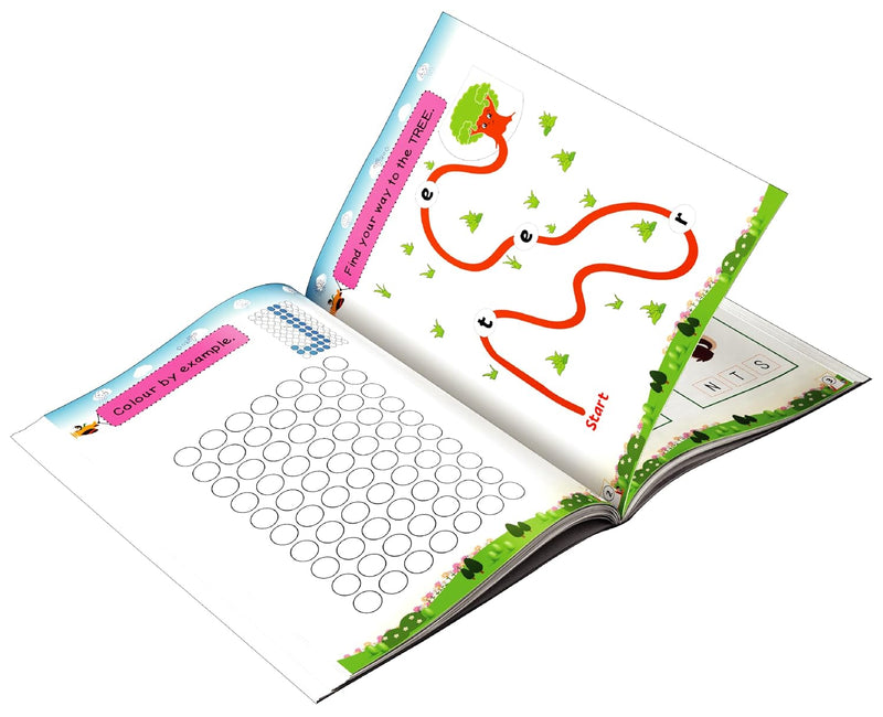 3-in-1 Alphabet Learning Kit for Kids – Early Learning, ABC Practice Kit Books (Age 3+ Years)