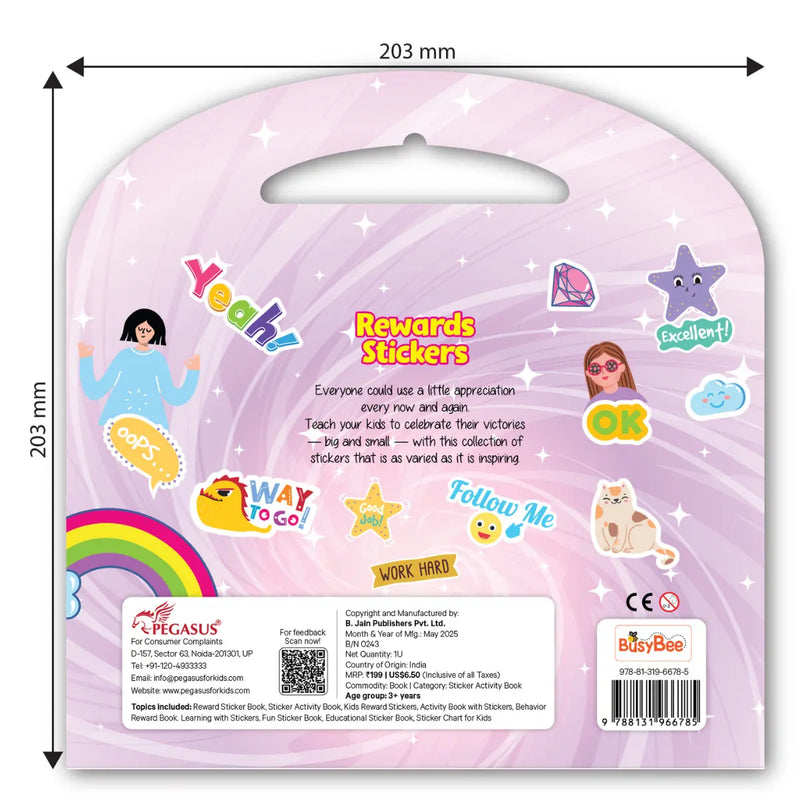 Rewards Stickers – Motivational Stickers for Kids