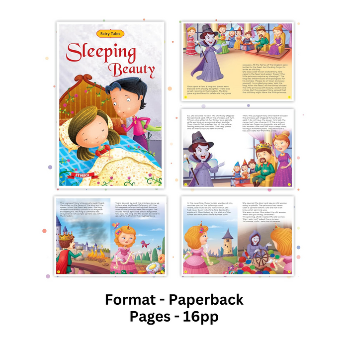 Set of 10 Fairy Tales Story Books for Kids - English Short