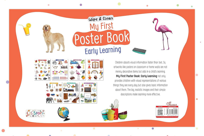 Wipe & Clean - My First Poster Book - Early Learning