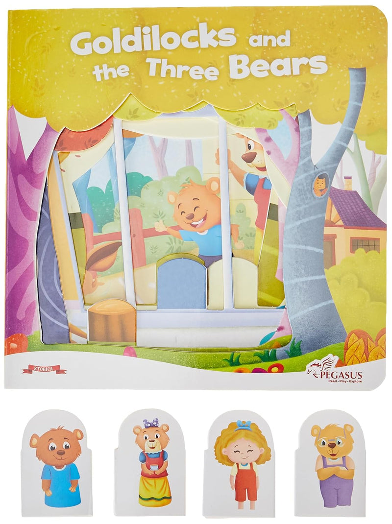 Goldilocks and the Three Bears Finger Puppet Book | Age 2+ Years