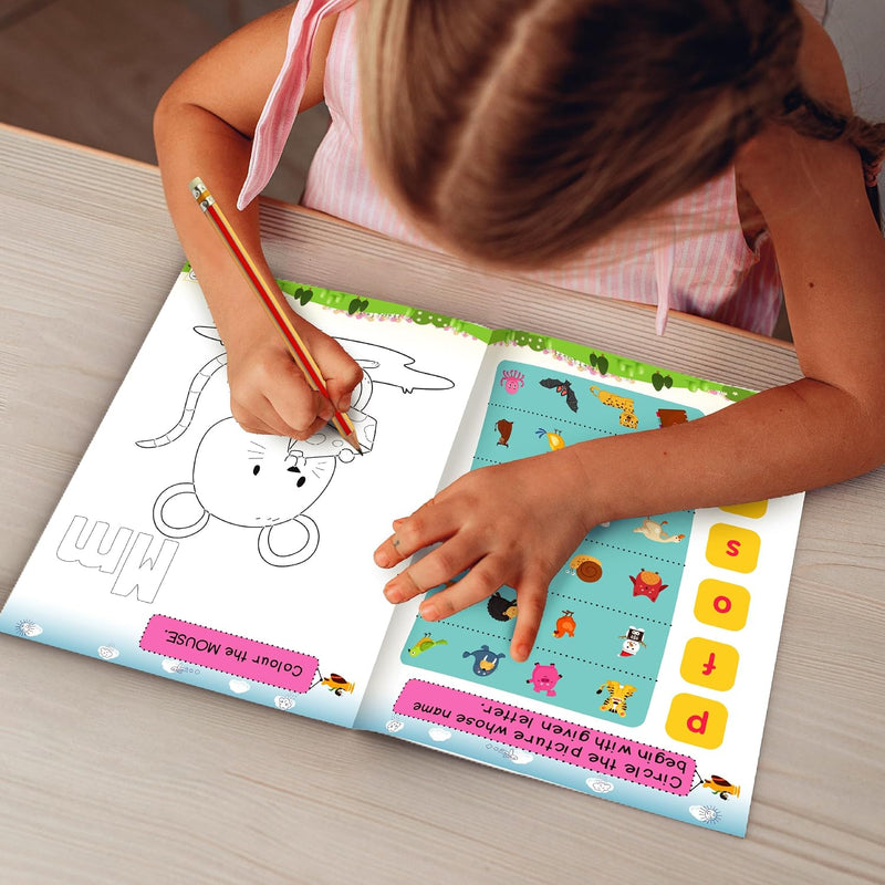 3-in-1 Alphabet Learning Kit for Kids – Early Learning, ABC Practice Kit Books (Age 3+ Years)