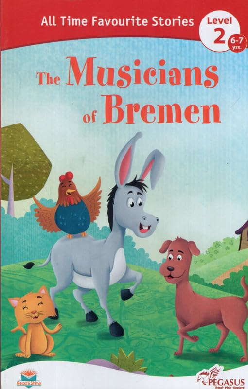The Musicians of Bremen Book for Children | Animal Adventure Fairy Tale | ( Age 3+ Years )
