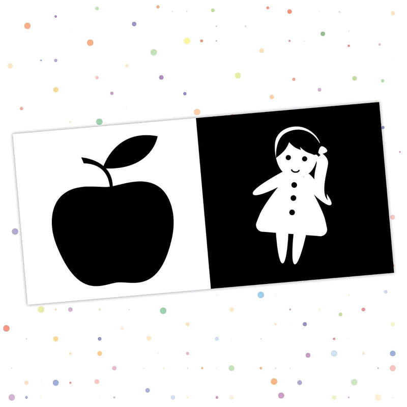 My Very First Cloth Book for Babies –Soft & Safe High Contrast Black and White Book (0+ Months)