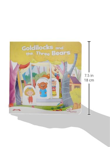 Goldilocks and the Three Bears Finger Puppet Book | Age 2+ Years