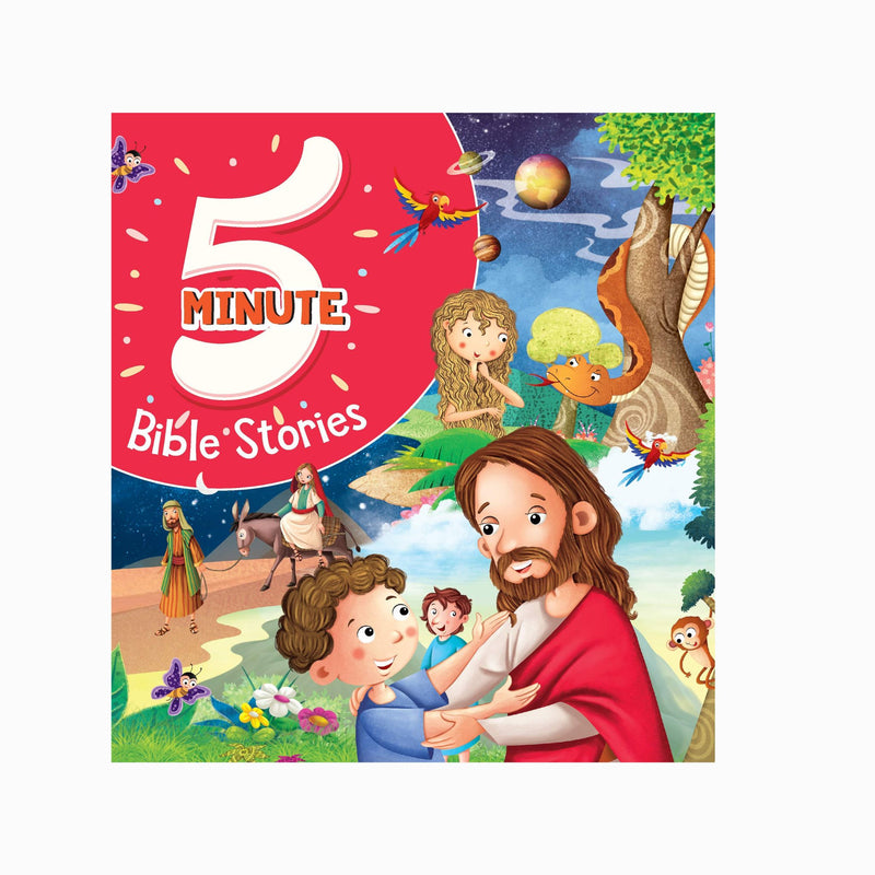 Premium Quality Bible Stories Book, Early Children 5 Minutes picture reading book
