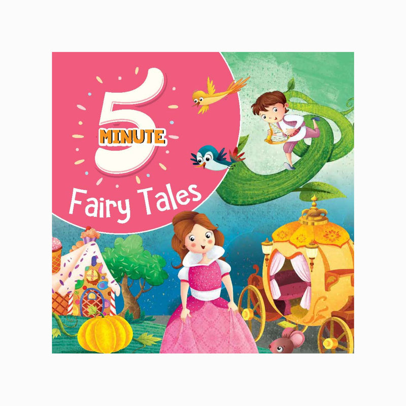 5 Minutes Fairy Tales for children, Early reading picture story book for young kid's