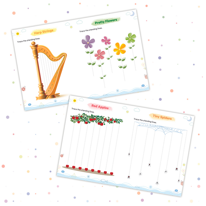 STEAM Art And Craft - Tracing Activity Book - Level 1