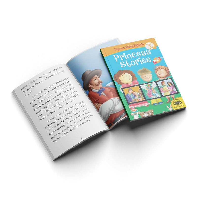 Adventures and Classic Tales 4 Books Set for Kids | Pegasus Young Readers | ( Age 4+ Years )