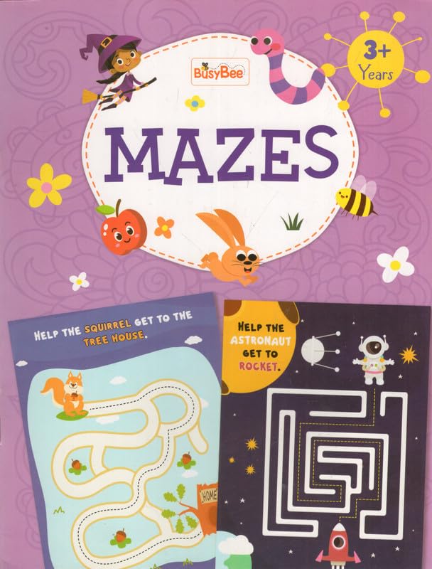 Maze Puzzle Book for Kids | Fun Brain Games & Activity Book | ( Age 3+ Years )