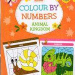 Colour by Numbers for Kids | Animal Kingdom Colouring & Learning Book | ( Age 3+ Years )