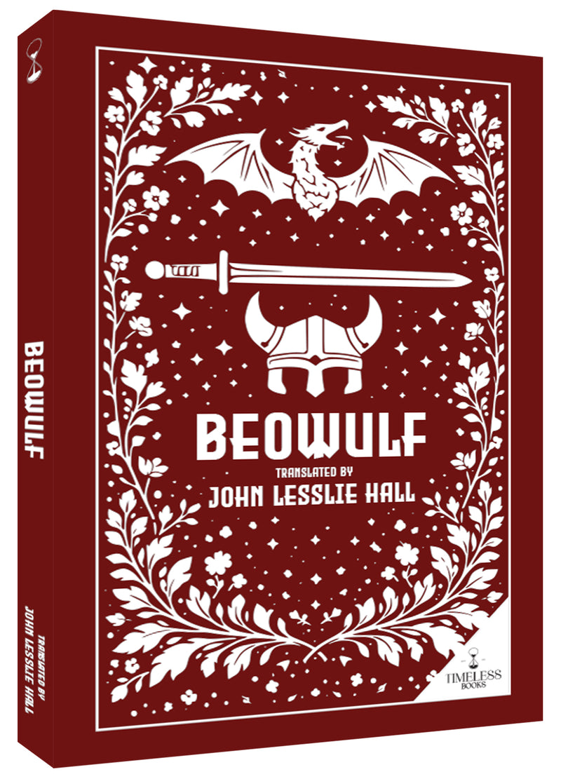Beowulf by John Lesslie Hall -  Classic Epic Poem | Old English Literature and Legendary Heroic Tale
