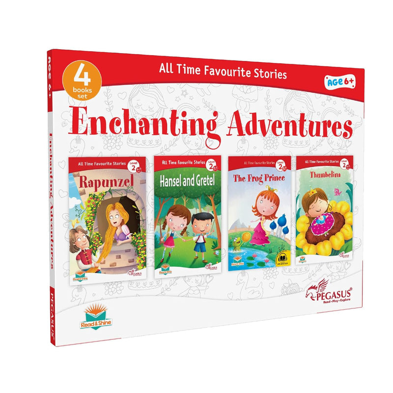 Enchanting Adventures (All Time Favourite Stories, Book Set of 4 – Age 6+)