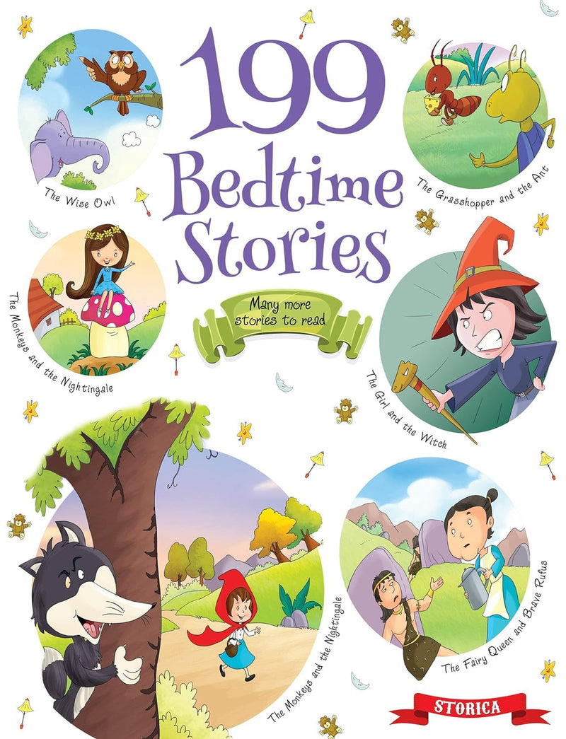 Pegasus 199 Stories Books Set of 4-Bedtime & Bible Stories, Stories for Boys & Girls | Age 2+ Years