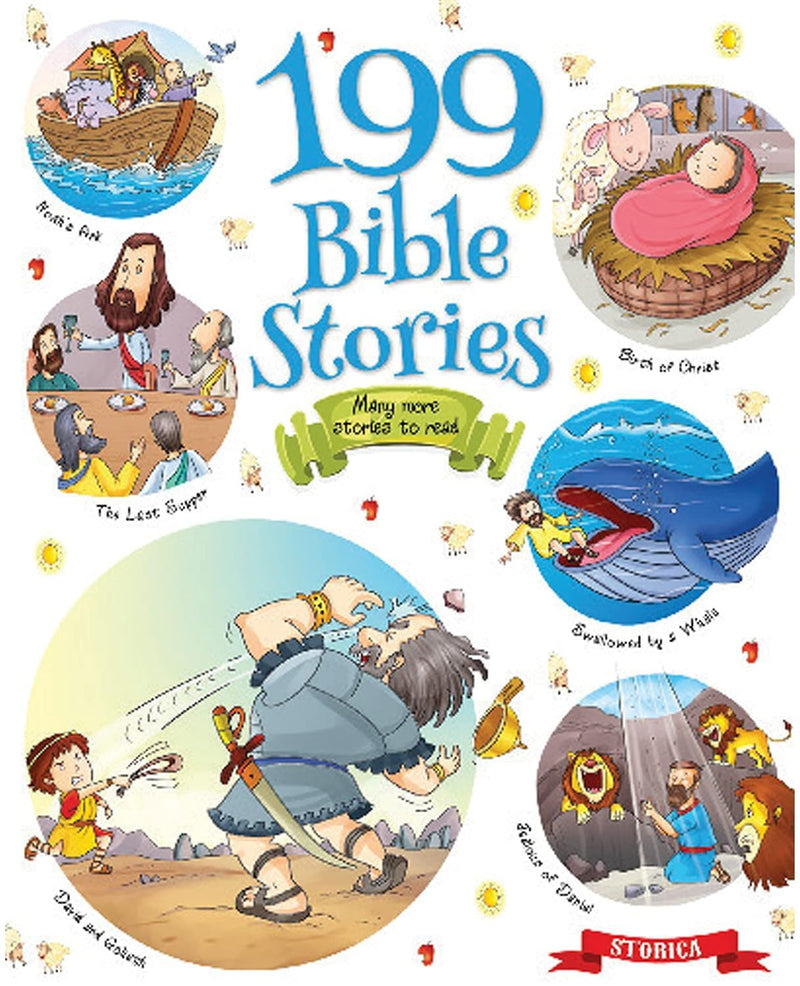 Pegasus 199 Stories Books Set of 4-Bedtime & Bible Stories, Stories for Boys & Girls | Age 2+ Years