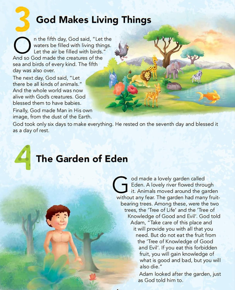 Pegasus 199 Stories Books Set of 4-Bedtime & Bible Stories, Stories for Boys & Girls | Age 2+ Years