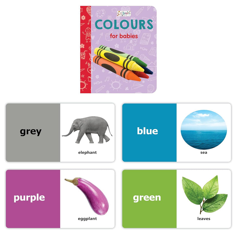 Baby First Library Color My First Library Box for Babies – Set of 10 Educational & Early Learni ...