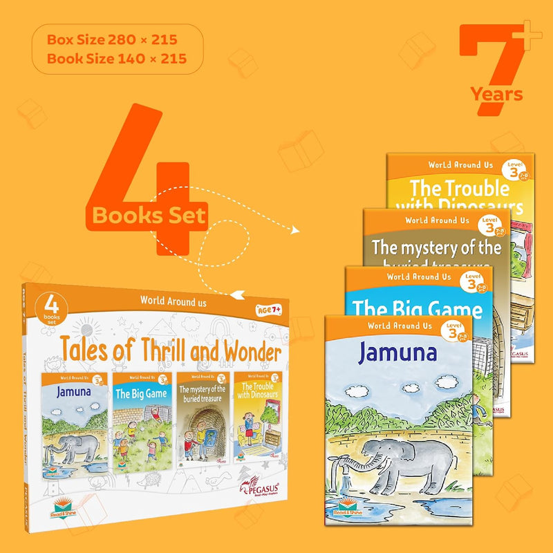 Mystery & Adventure Books for Kids | Tales of Thrill and Wonder Collection | ( Age 4+ Years )