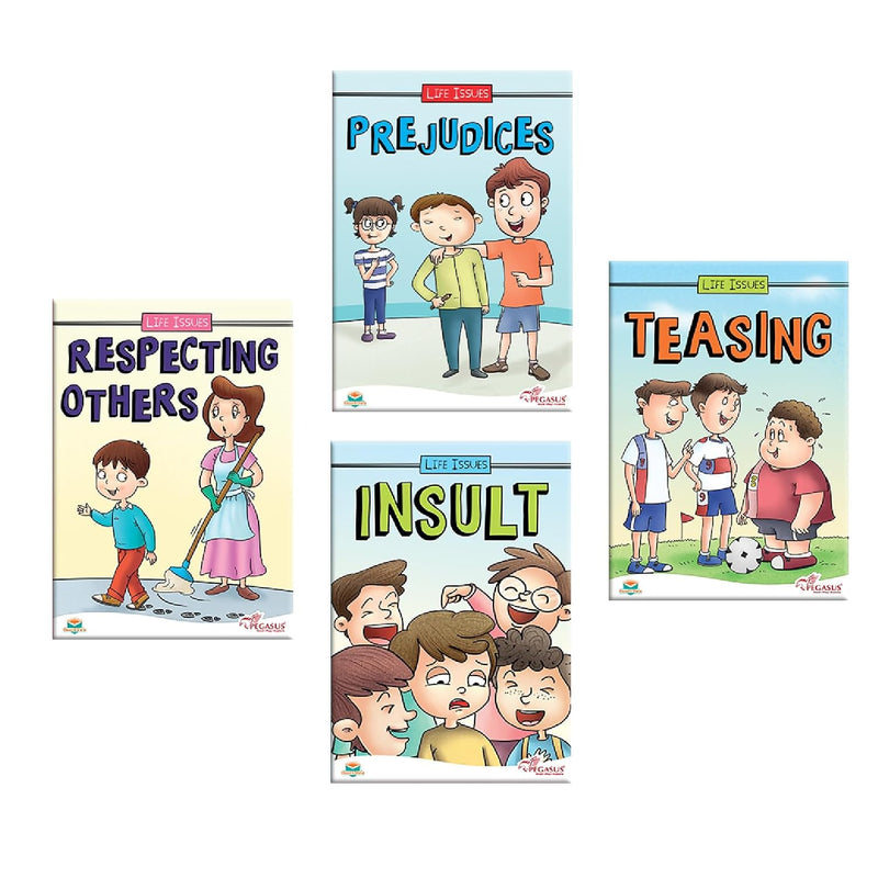 Respect and Empathy Books for Kids | 4-Book Set on Kindness & Good Behaviour | ( Age 4+ Years )