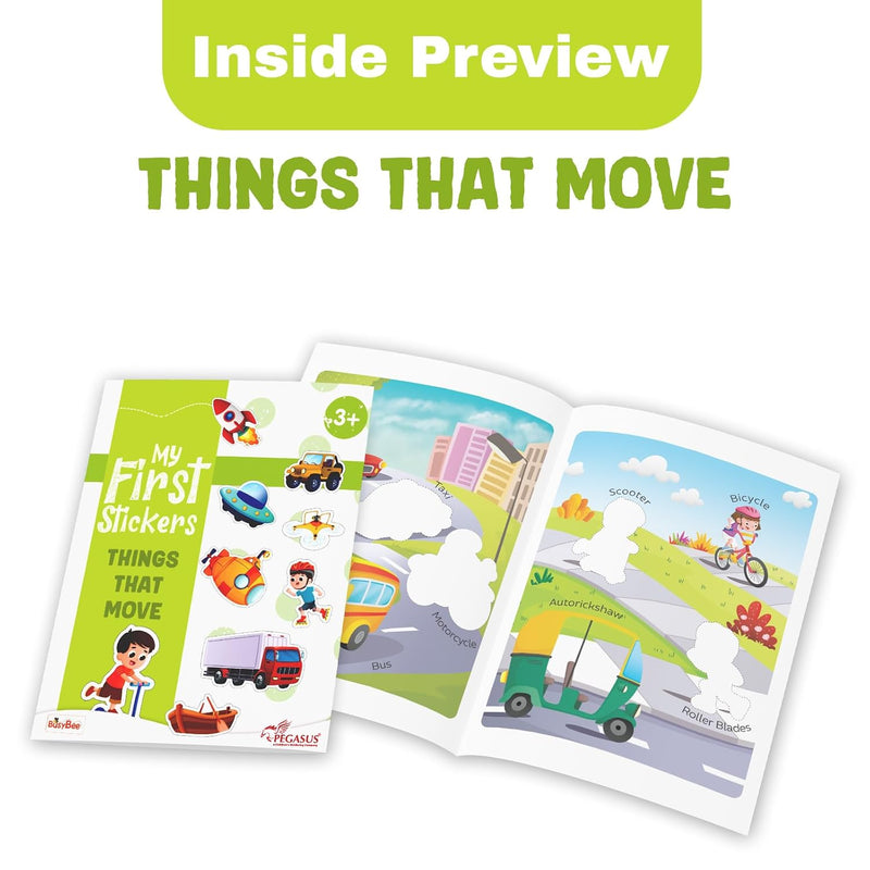 Set of Sticker Books (6 BOOK SET)