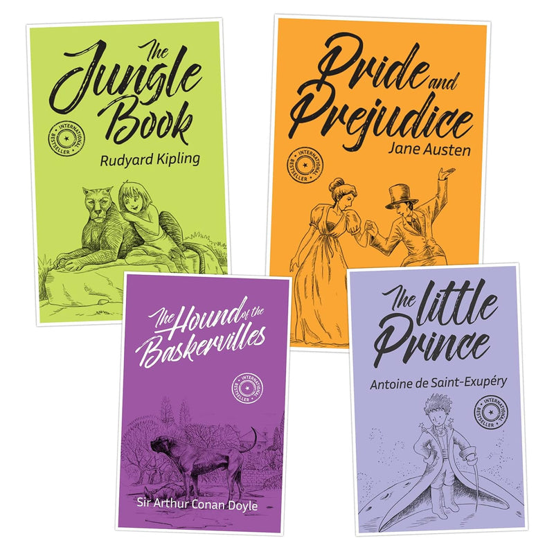 Set of 4 Classics Story Books