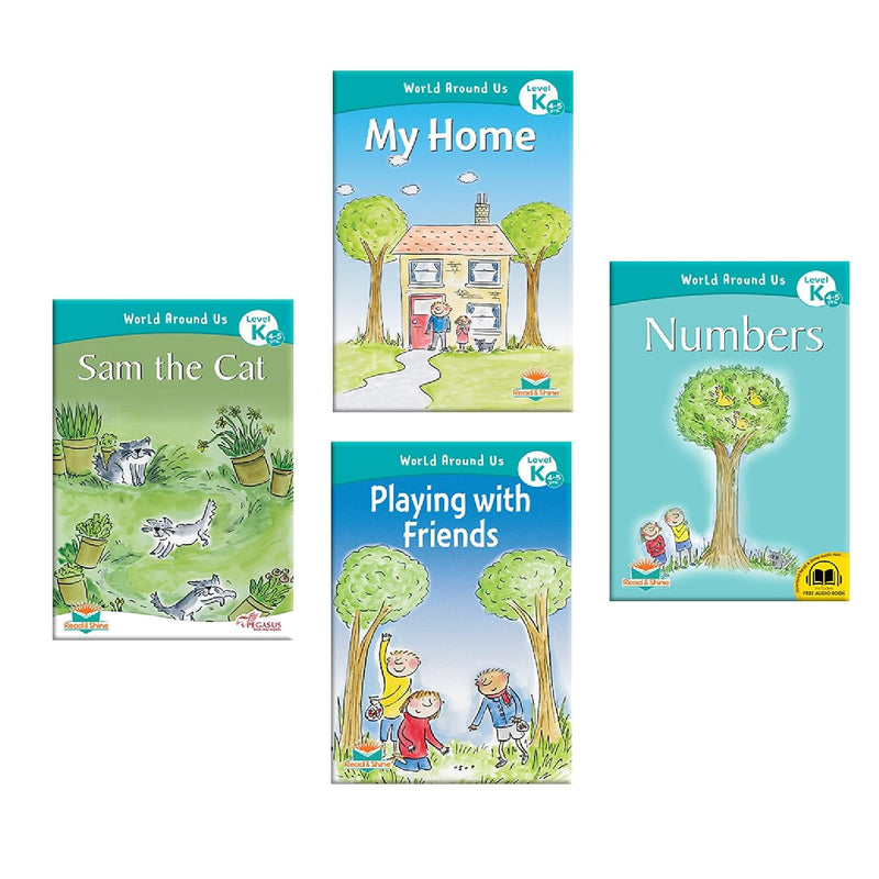 Discovering My World Book Set for Kids | 4 Early Learning Books for Children | ( Age 4+ Years )