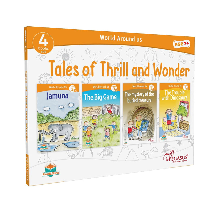 Mystery & Adventure Books for Kids | Tales of Thrill and Wonder Collection | ( Age 4+ Years )