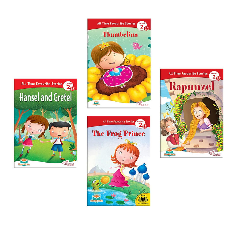 Enchanting Adventures (All Time Favourite Stories, Book Set of 4 – Age 6+)