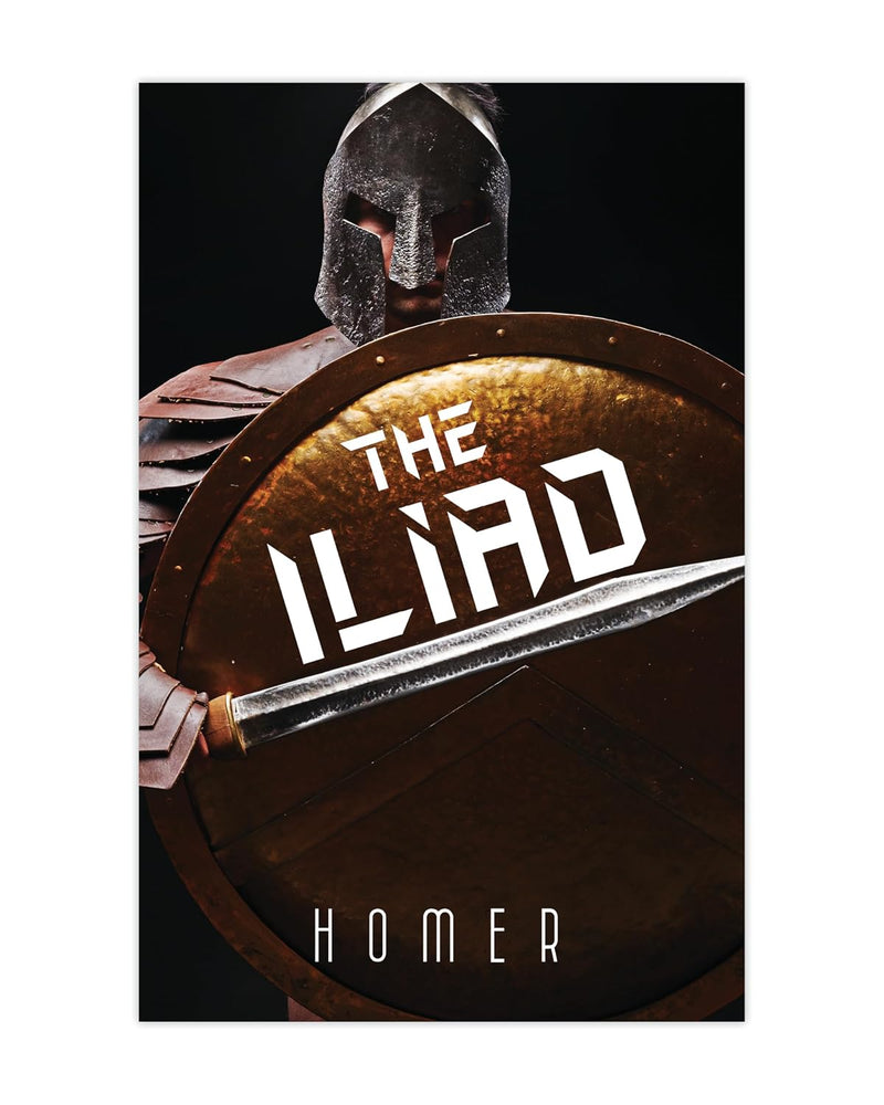 Set of 2 Fiction Poetry by Homer - The Iliad, The Odyssey | For young Readers