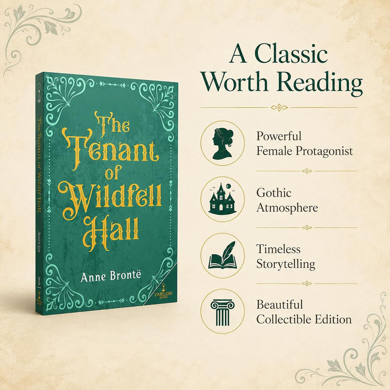 The Tenant of Wildfell Hall by Anne Brontë | Classic Romance & English Literature | For Young Readers