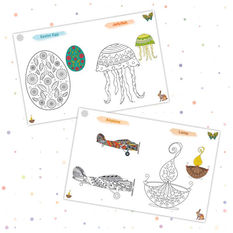 STEAM Art And Craft - Doodling Activity Book-Level 3